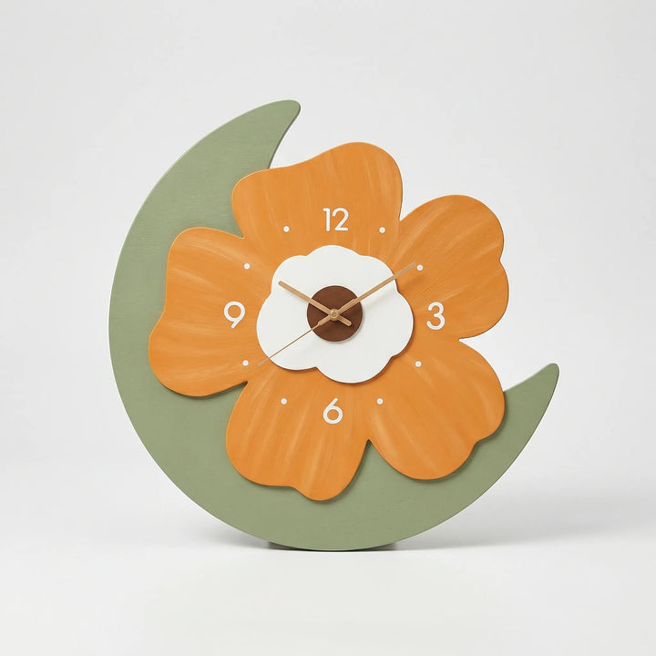 Flower Shaped Wall Clock - Florielle