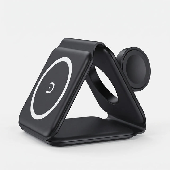 Foldable 3 In 1 Wireless Charging Station - Foldix