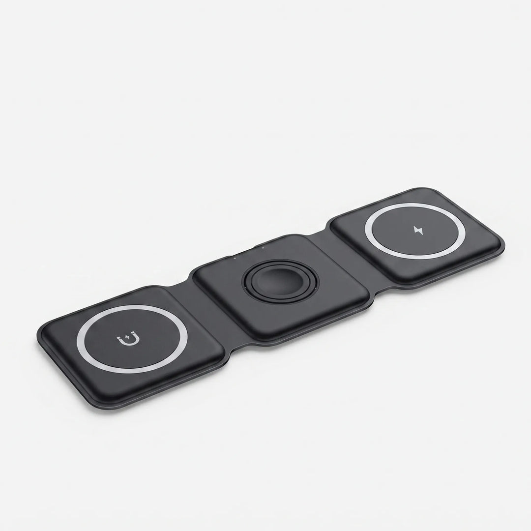 Foldable 3 In 1 Wireless Charging Station - Foldix