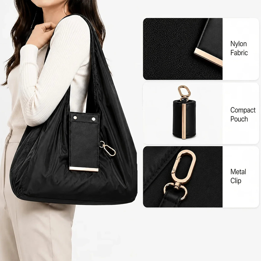 Foldable Large Capacity Tote Bag - FoldaTote