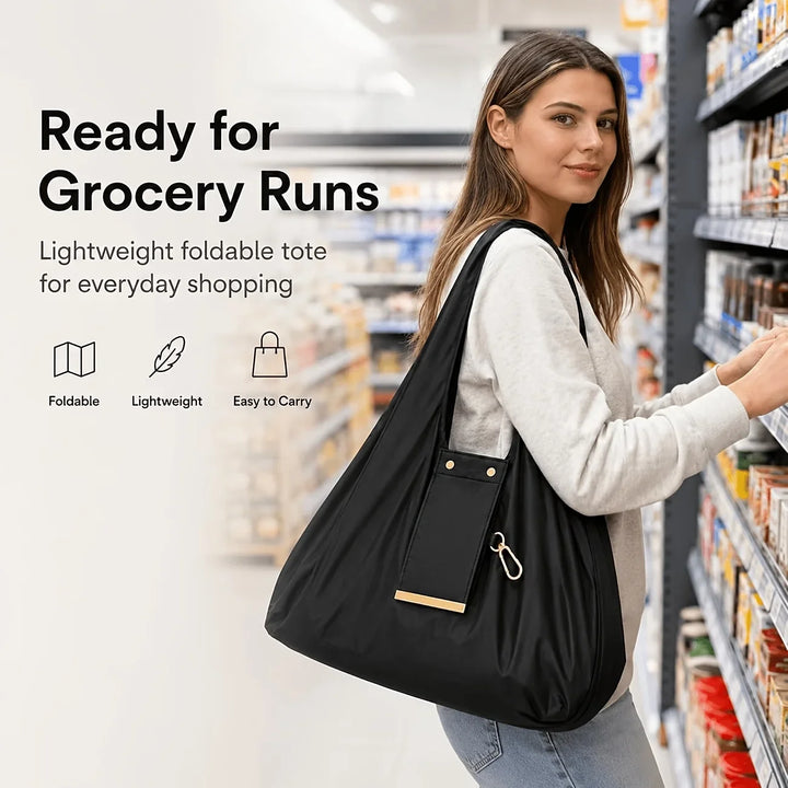 Foldable Large Capacity Tote Bag - FoldaTote