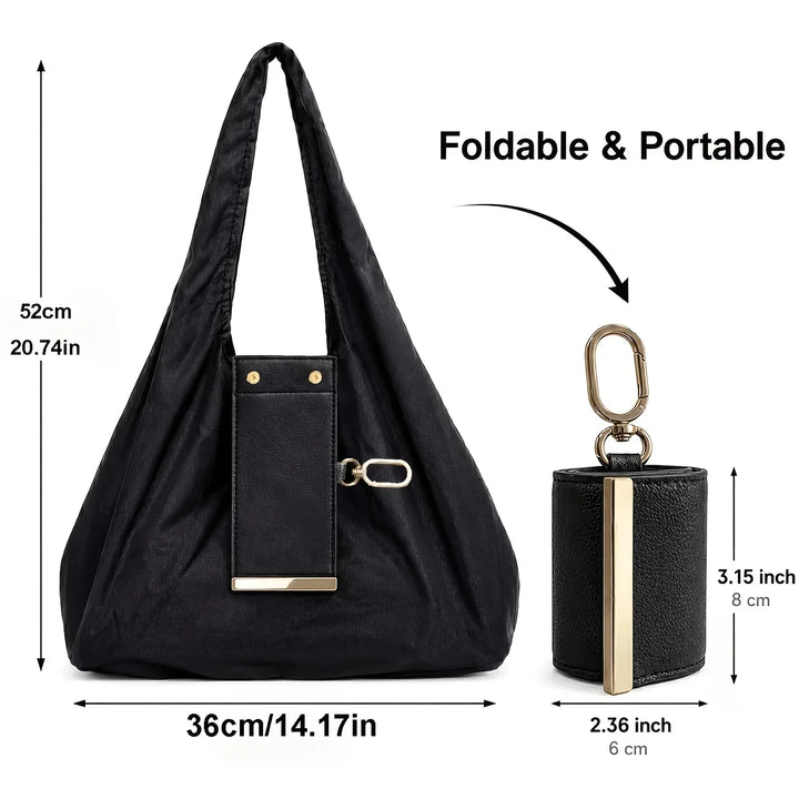 Foldable Large Capacity Tote Bag - FoldaTote