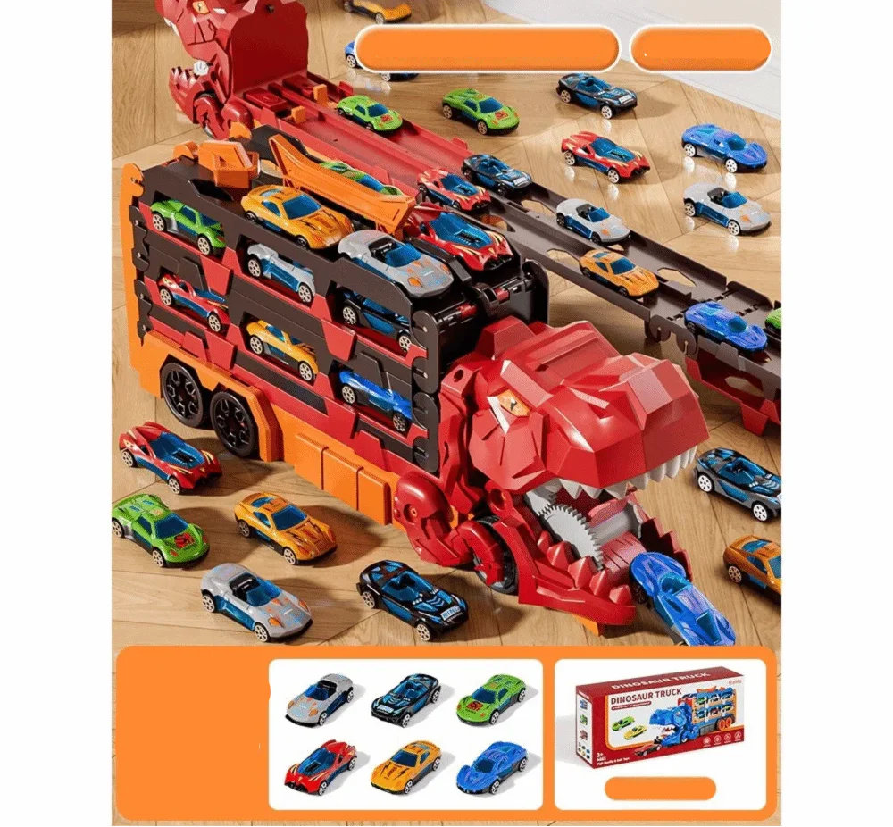 Foldable Dinosaur Truck Launcher - Trackosaur