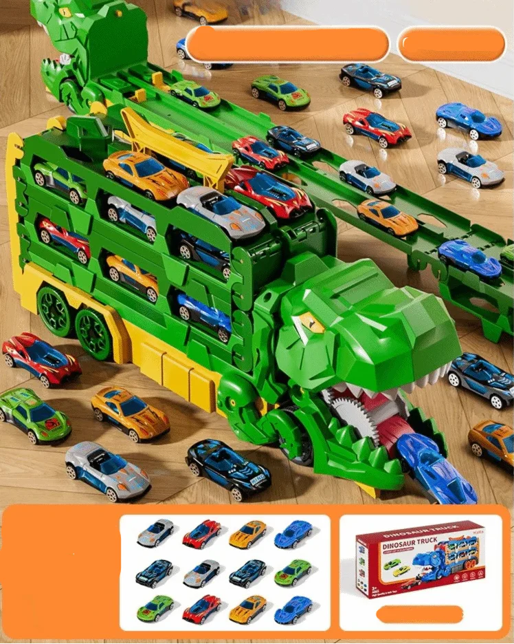 Foldable Dinosaur Truck Launcher - Trackosaur