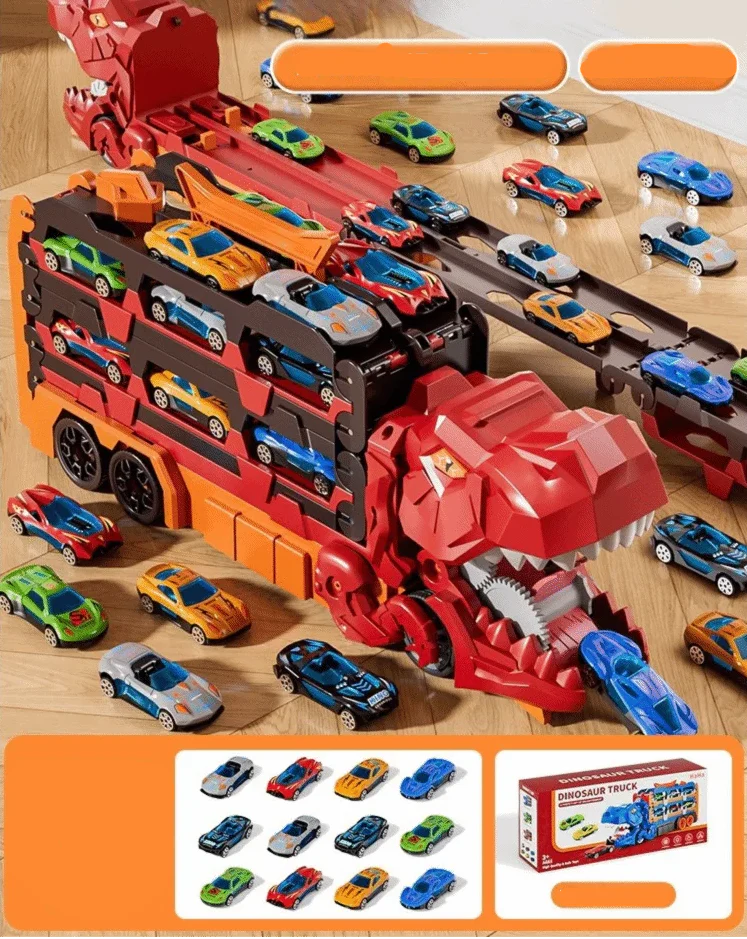 Foldable Dinosaur Truck Launcher - Trackosaur