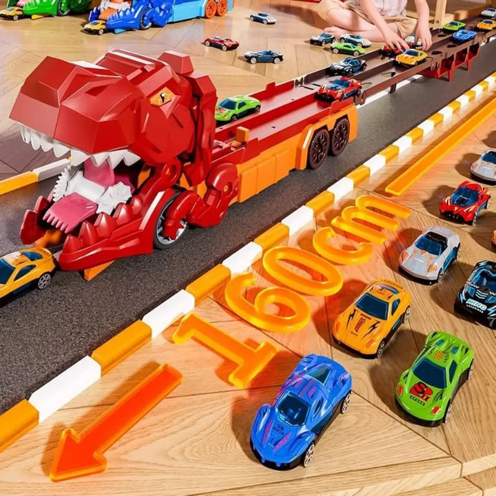 Foldable Dinosaur Truck Launcher - Trackosaur
