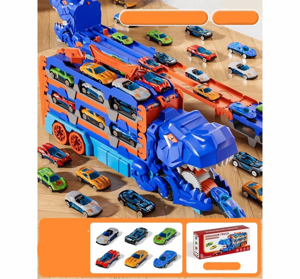 Foldable Dinosaur Truck Launcher - Trackosaur