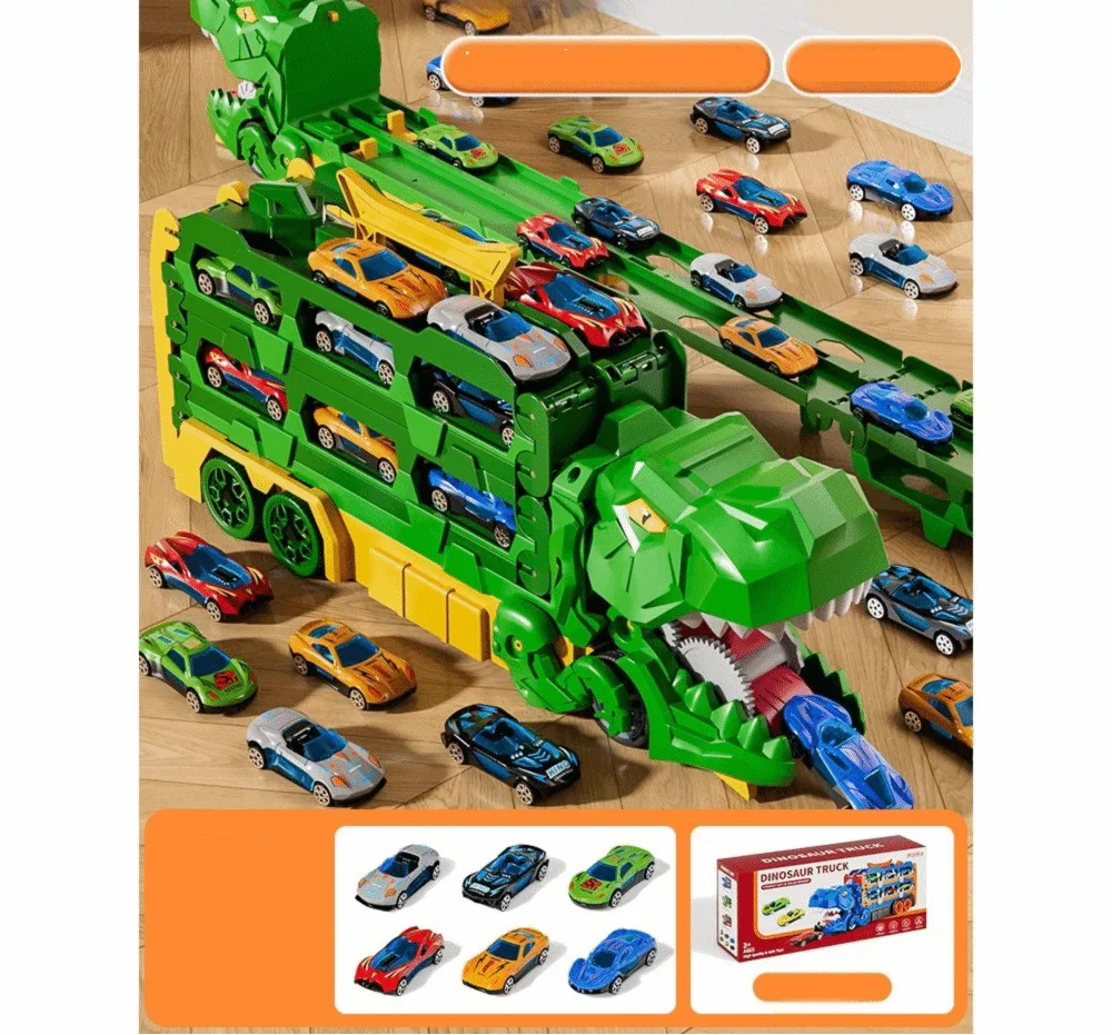Foldable Dinosaur Truck Launcher - Trackosaur