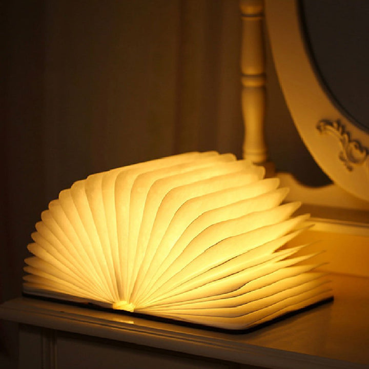 Folding LED Book Lamp - LuminaTome