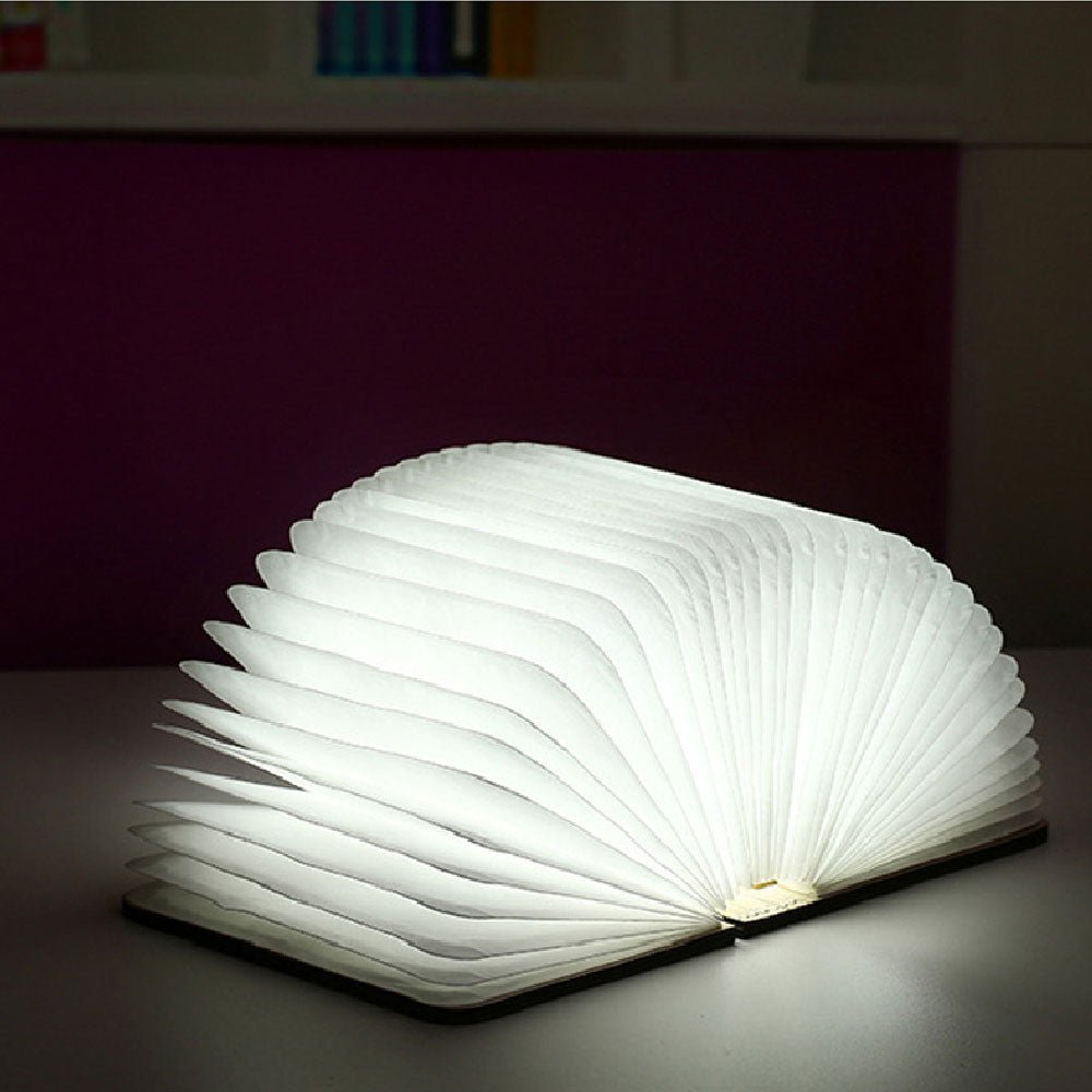 Folding LED Book Lamp - LuminaTome