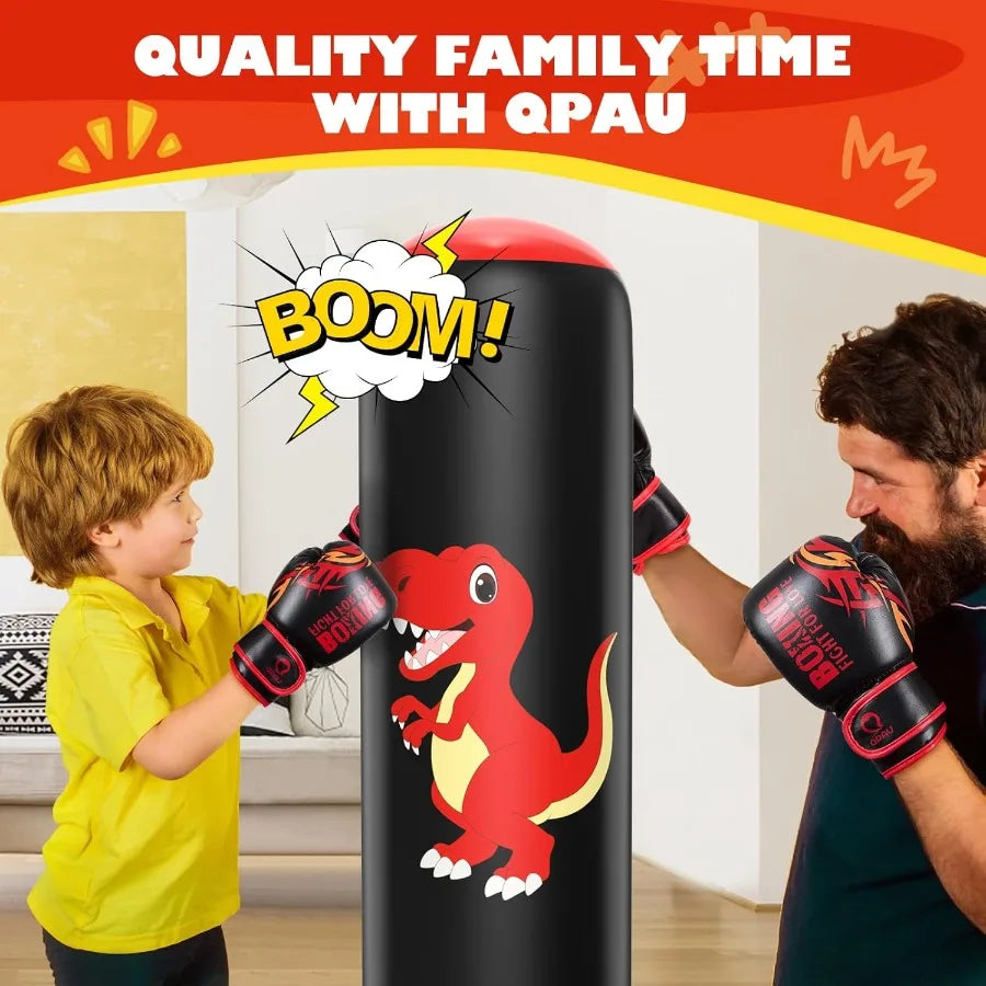 Freestanding Inflatable Punching Bag - DinoPuncher