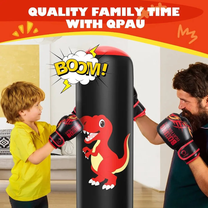 Freestanding Inflatable Punching Bag - DinoPuncher