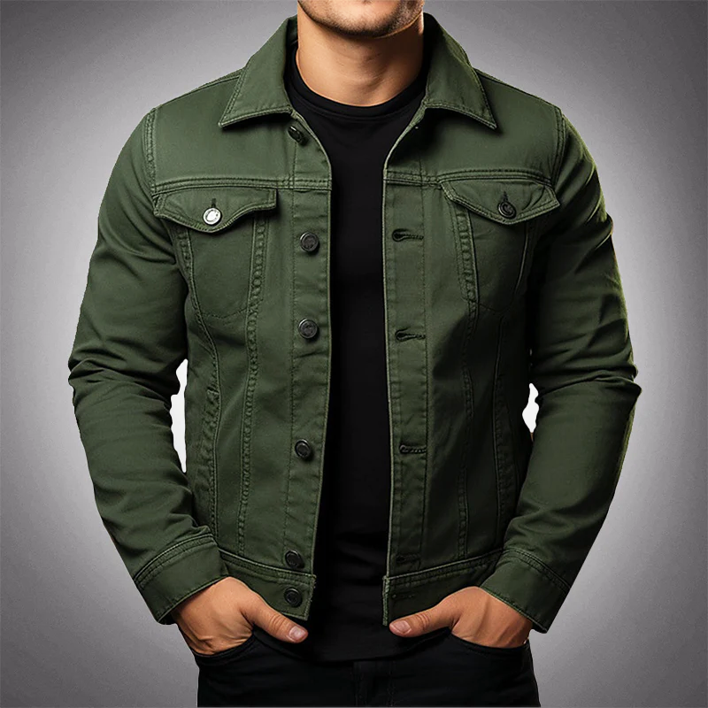 Freizeitjacke Mit Knopfleiste - Giuseppe