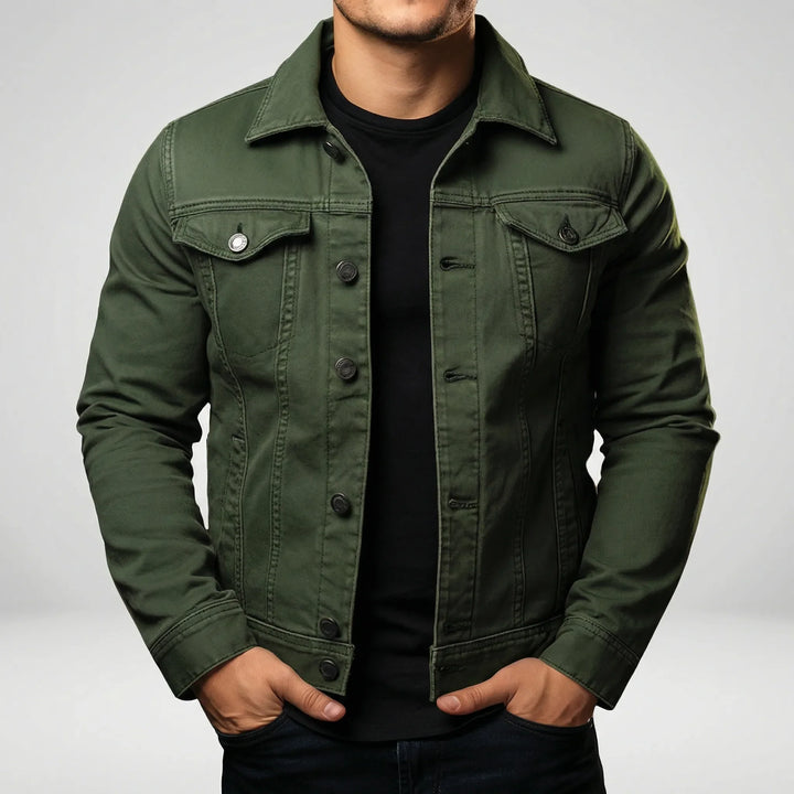 Freizeitjacke Mit Knopfleiste - Giuseppe