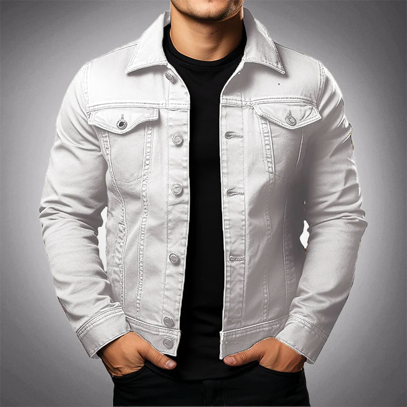 Freizeitjacke Mit Knopfleiste - Giuseppe