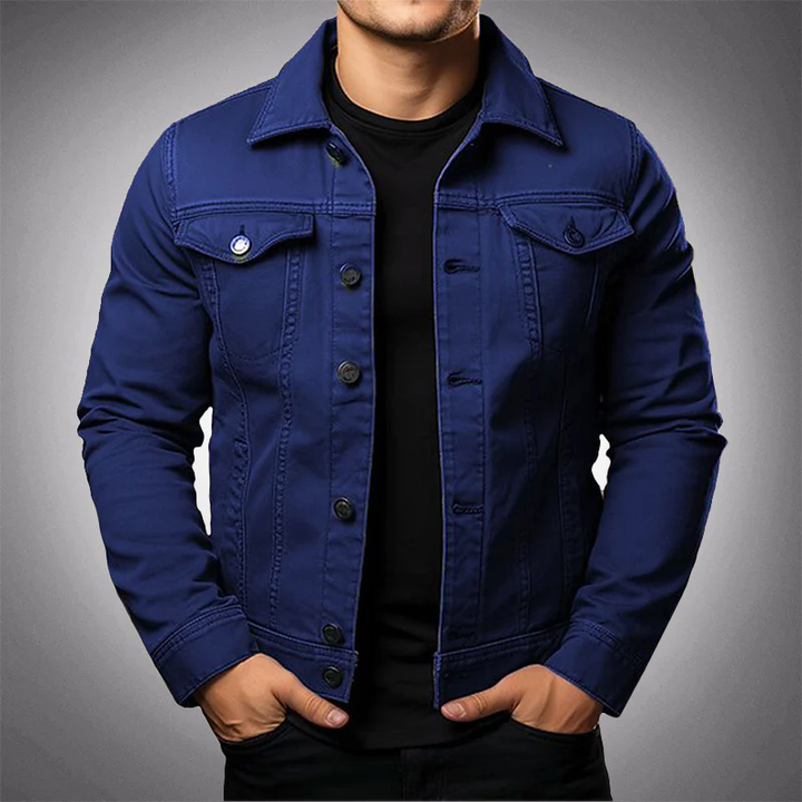 Freizeitjacke Mit Knopfleiste - Giuseppe