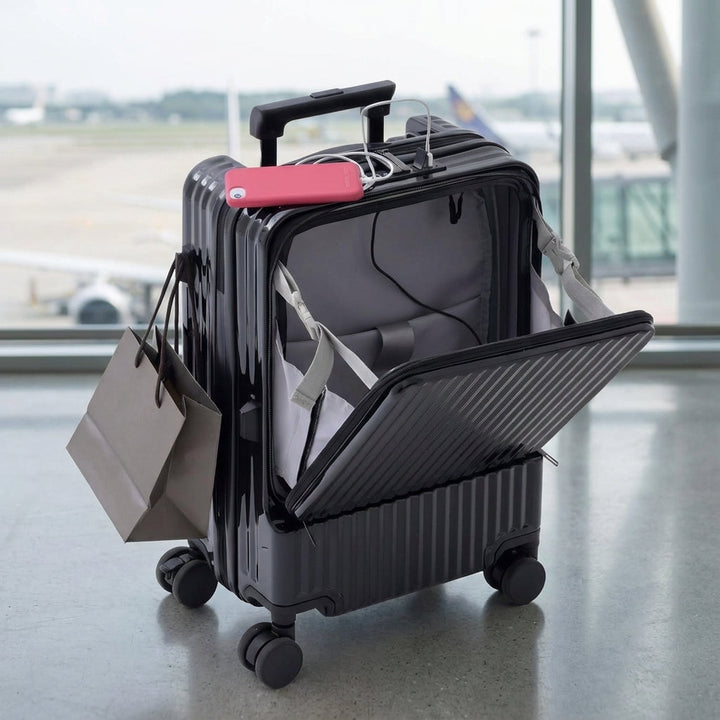 Front Opening Handbagage Koffer - CarryNex