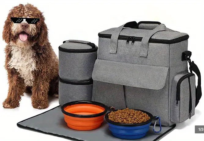 Functionele Draagtas Met Vakken - PawVoyage