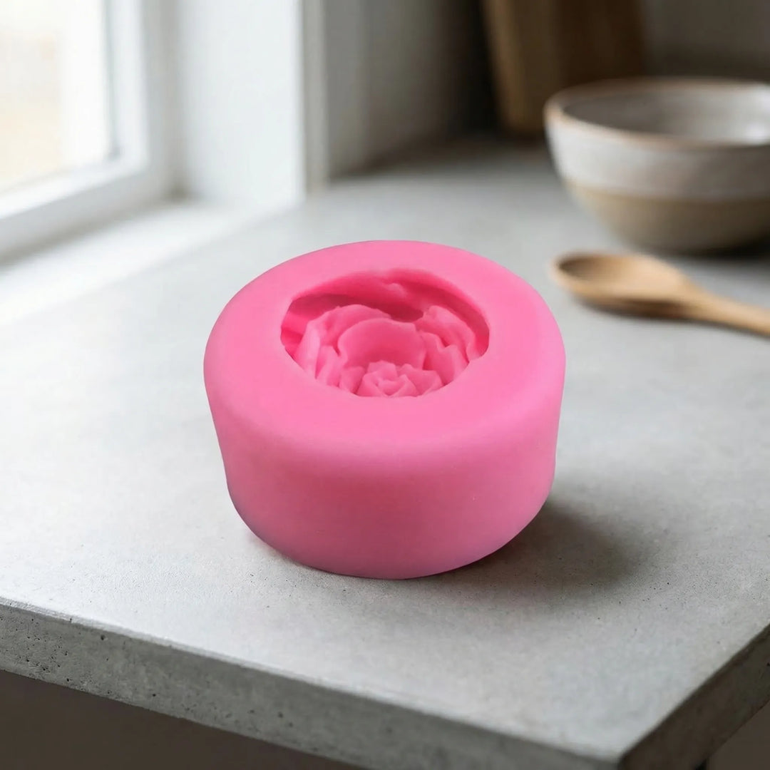 Gedetailleerde 3D-Rozenvorm - BloomMold