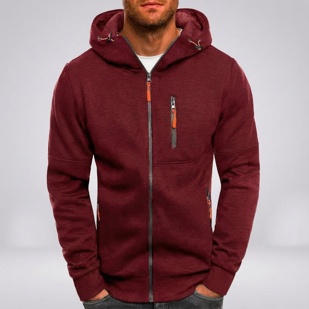 Gefütterte Freizeitjacke Aus Fleece - Logan