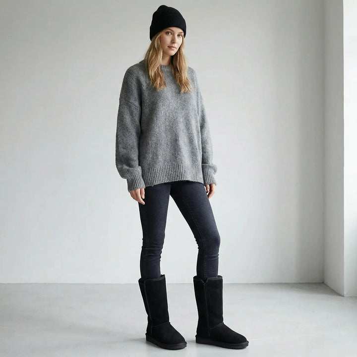 Gefütterter Damenstiefel - Carolina