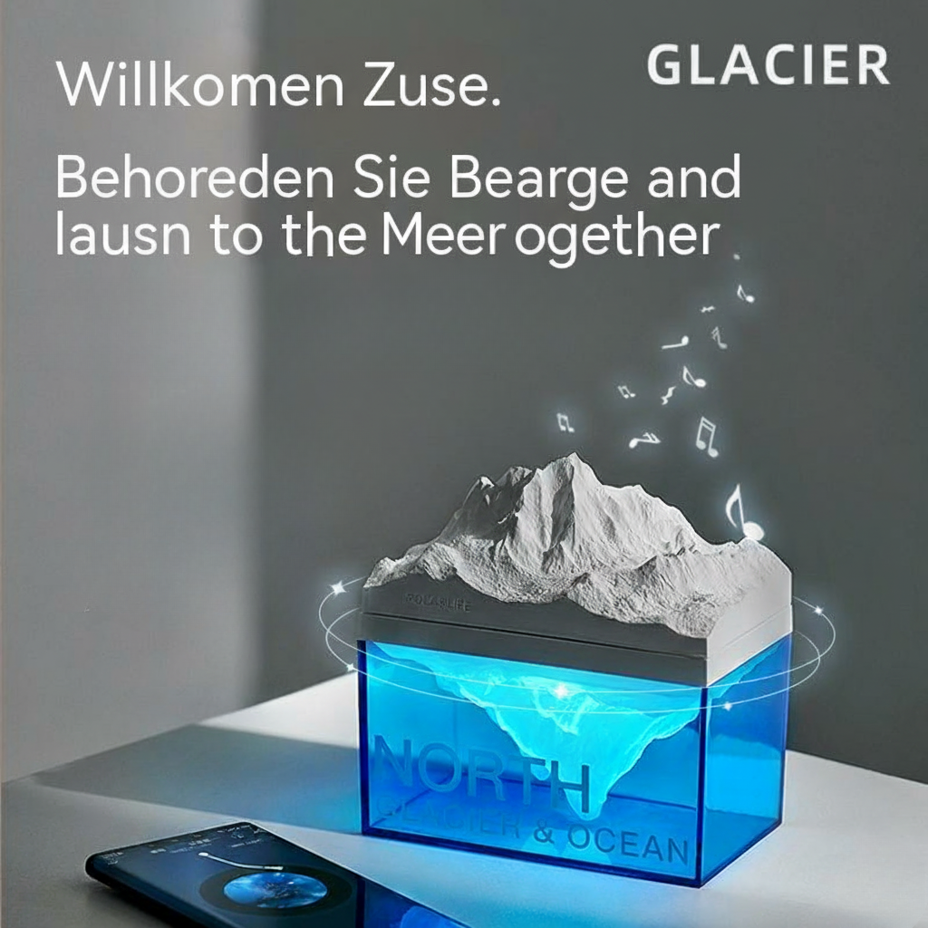 Geometric Aroma Oil Diffuser - Glacique