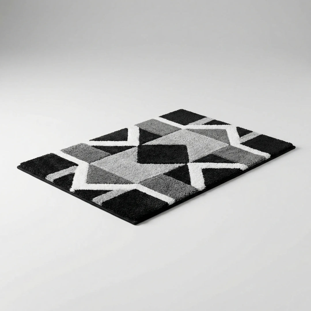 Geometric Patterned Entry Mat - Entryique