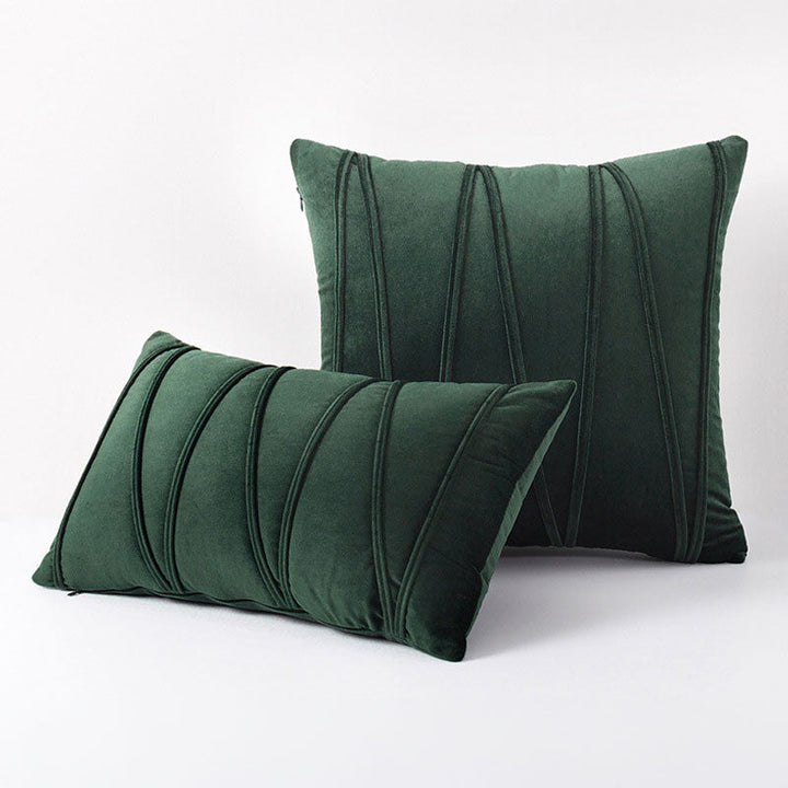 Geometric Textured Throw Pillow - Cushia