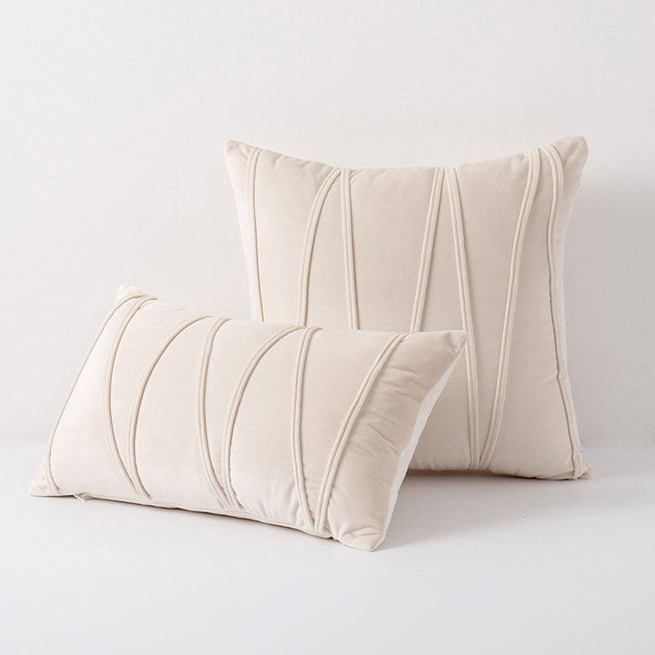 Geometric Textured Throw Pillow - Cushia