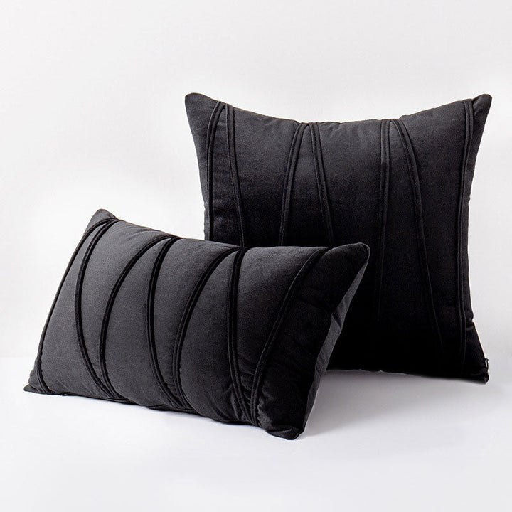 Geometric Textured Throw Pillow - Cushia