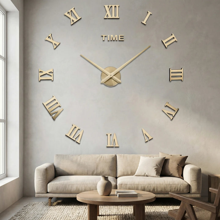 Geometric Wall Clock - Chronaura