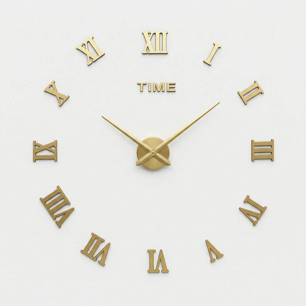 Geometric Wall Clock - Chronaura