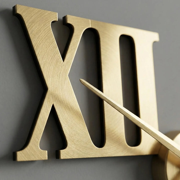 Geometric Wall Clock - Chronaura