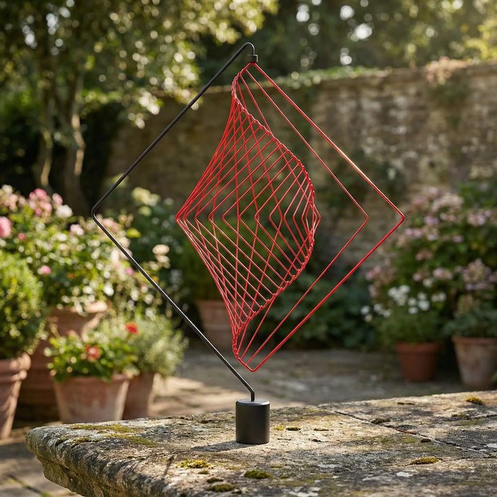 Geometrische Windsculptuur Voor Binnen En Buiten - Spiralform