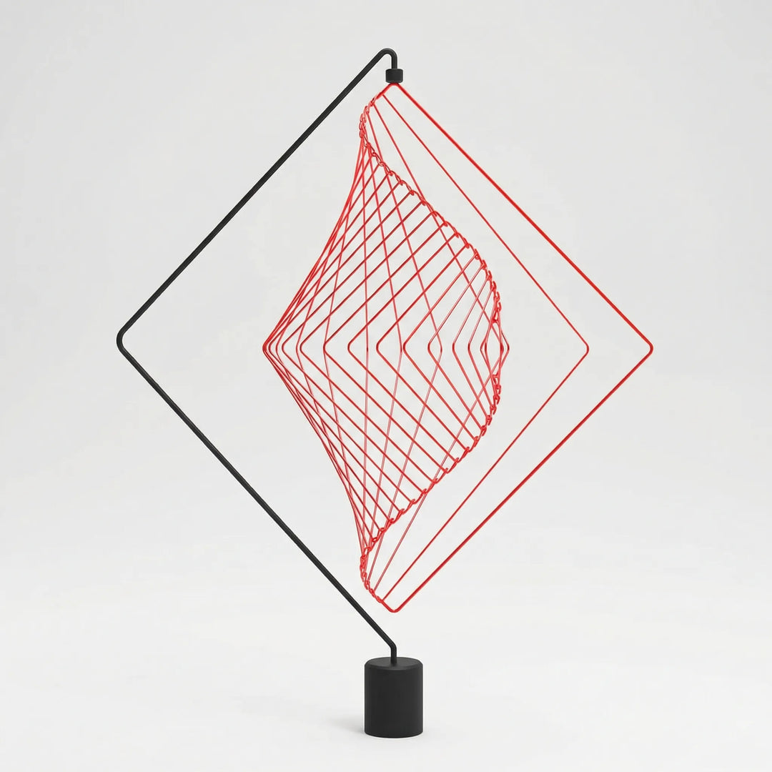 Geometrische Windsculptuur Voor Binnen En Buiten - Spiralform