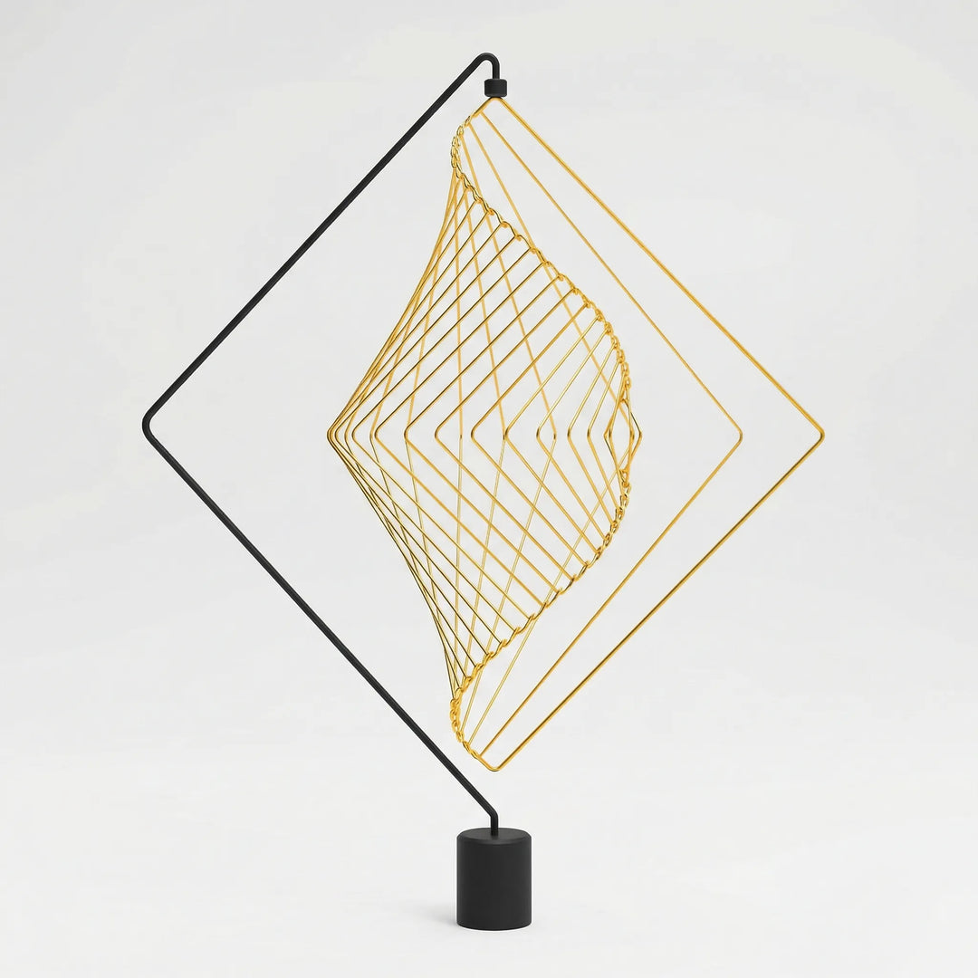 Geometrische Windsculptuur Voor Binnen En Buiten - Spiralform