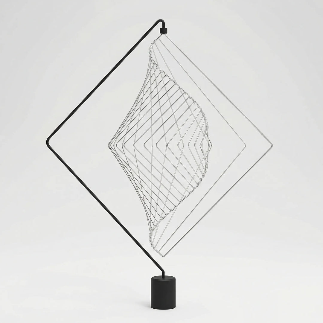 Geometrische Windsculptuur Voor Binnen En Buiten - Spiralform