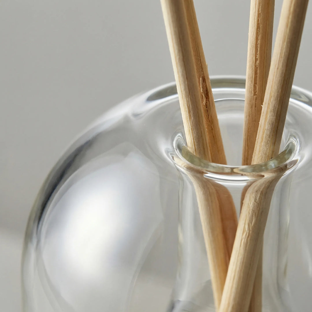 Glazen Geurverdamper Met Stokjes - Aromedome