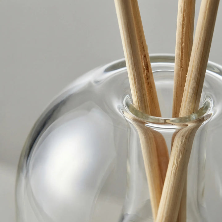 Glazen Geurverdamper Met Stokjes - Aromedome