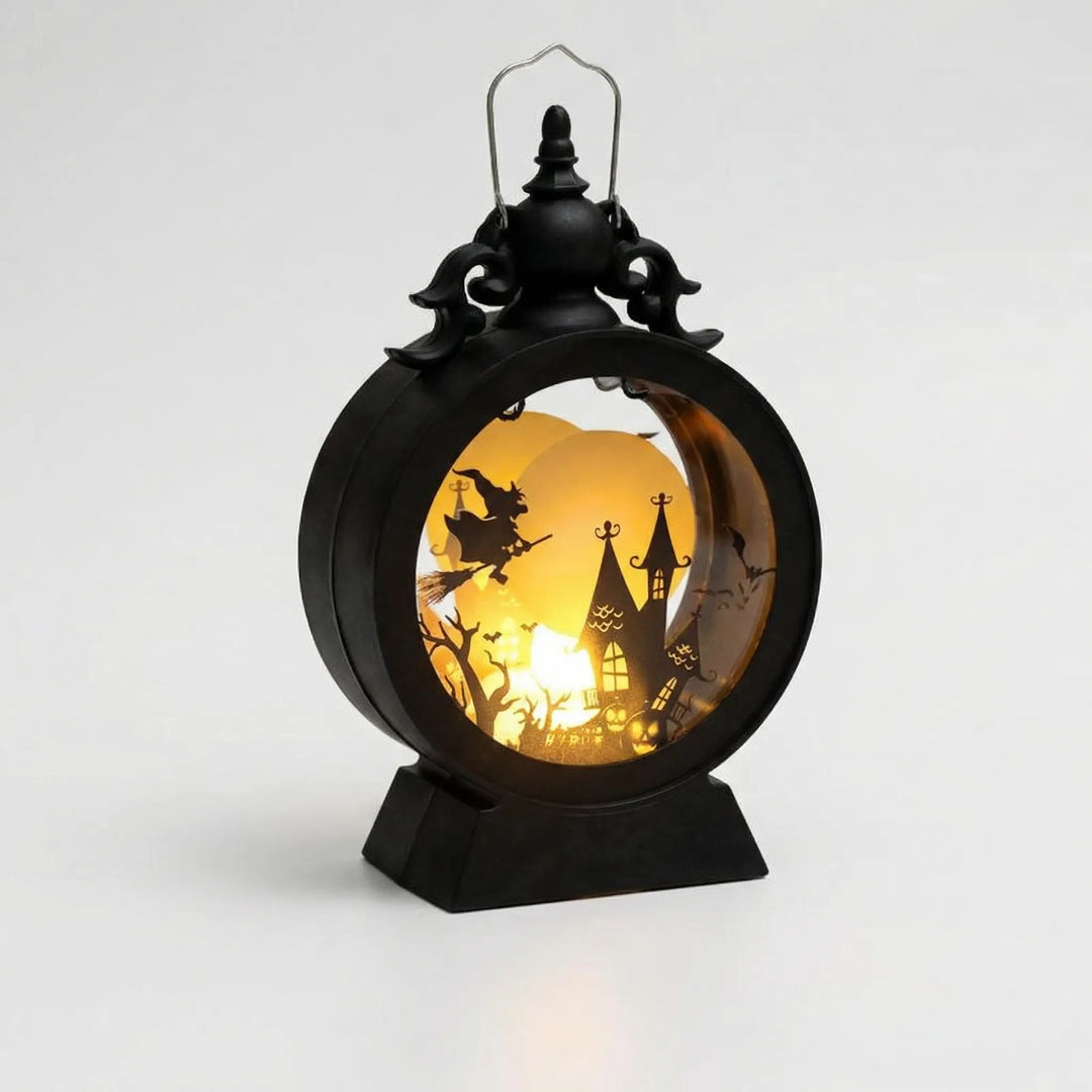 Gotische LED-Lantaarn Met Halloweenmotief - Spooklantern