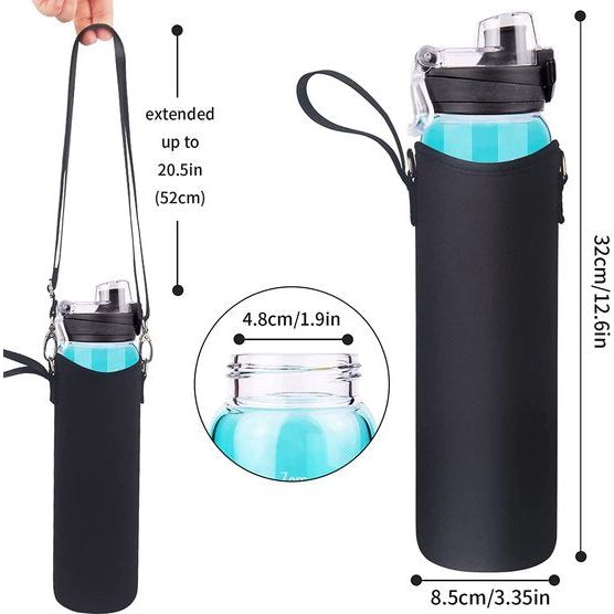 Gradient Large Capacity Water Bottle - Hydrapace