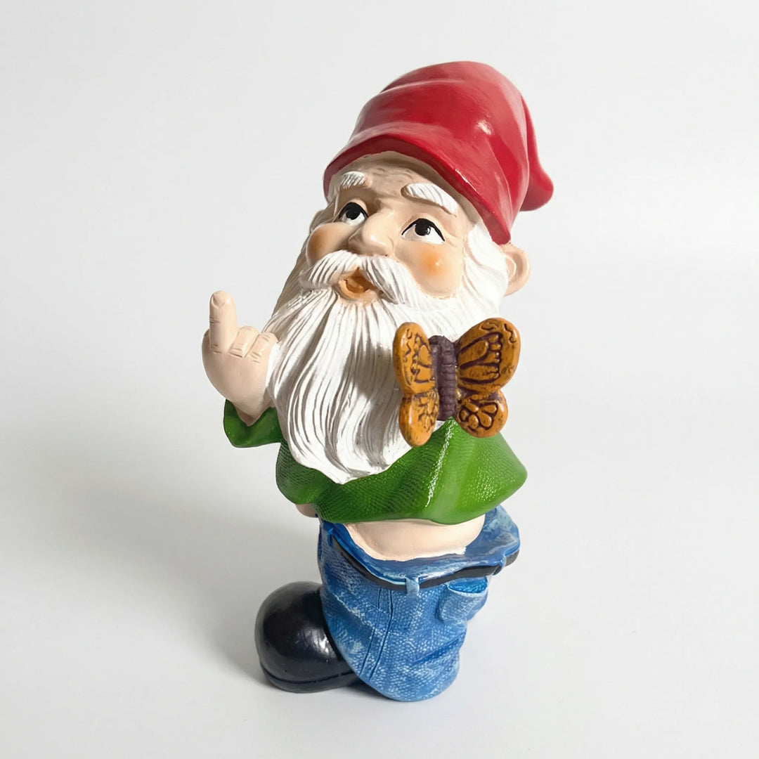 Grappige Tuinfiguur Met Raammotief - Gnomelyn