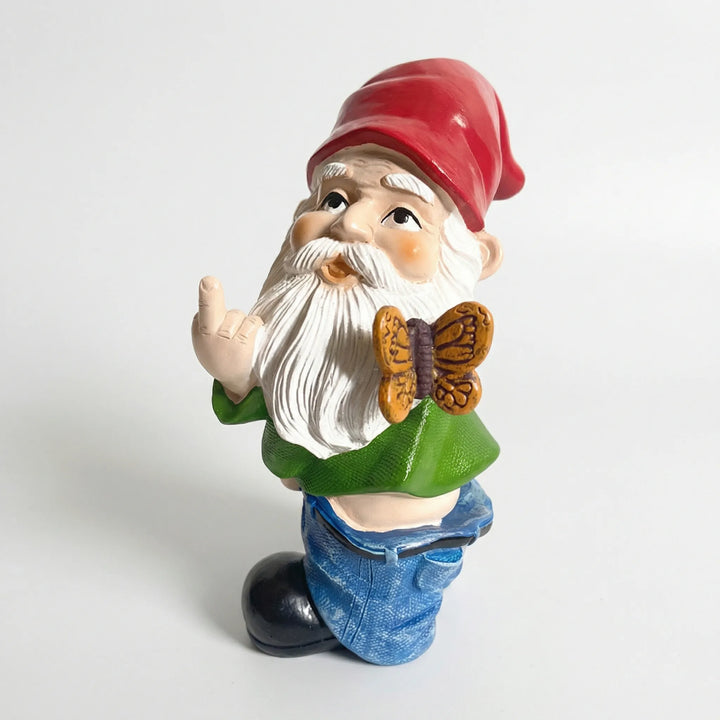 Grappige Tuinfiguur Met Raammotief - Gnomelyn