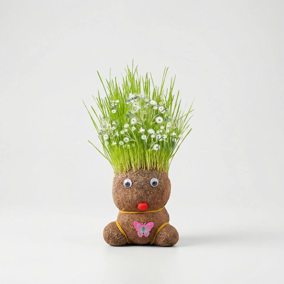 Groeiend Figuurtje Met Grashaar - Bloomhead