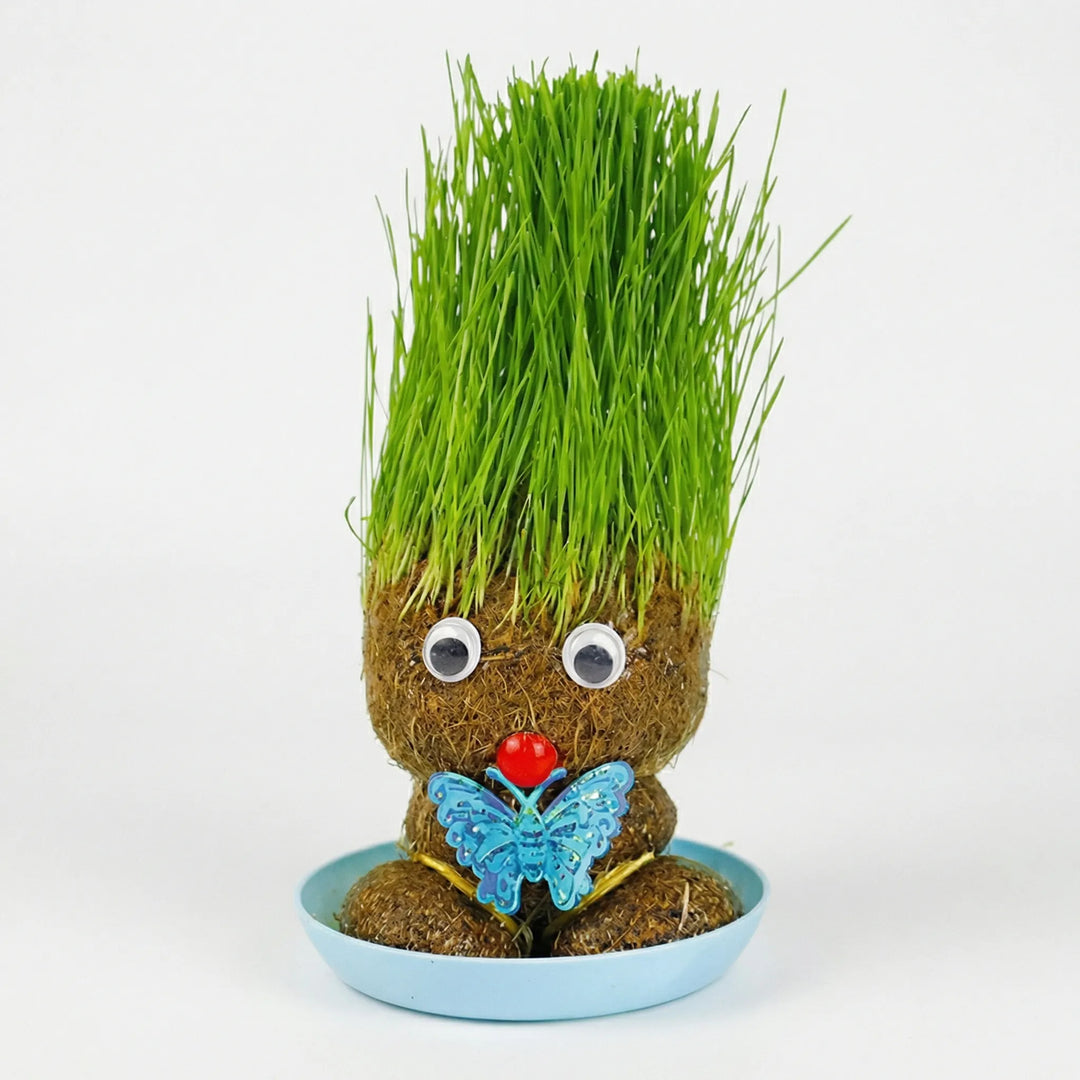 Groeiend Figuurtje Met Grashaar - Bloomhead