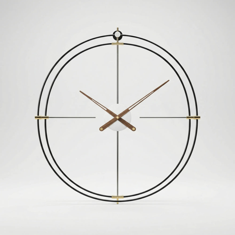 Grote Ronde Wandklok In Minimalistische Stijl - Walloop