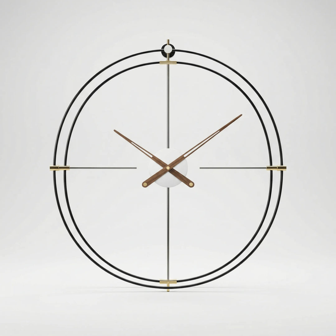 Grote Ronde Wandklok In Minimalistische Stijl - Walloop