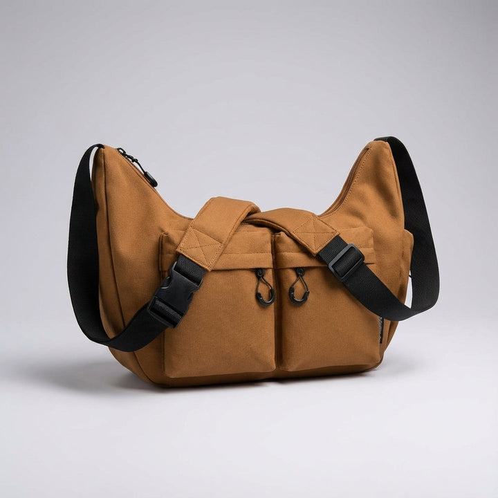 Grote Canvas Crossbody Tas - UrbanLoom