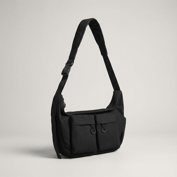 Grote Canvas Crossbody Tas - UrbanLoom
