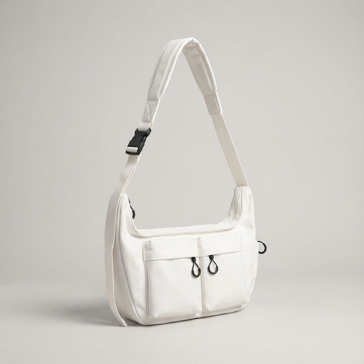 Grote Canvas Crossbody Tas - UrbanLoom